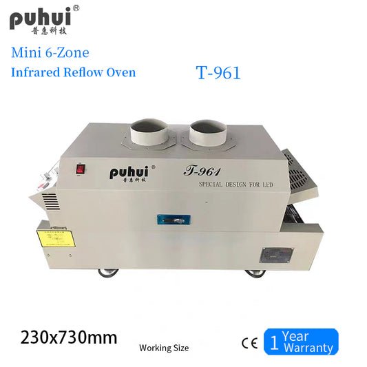 Mini Channel Reflow Oven T-961