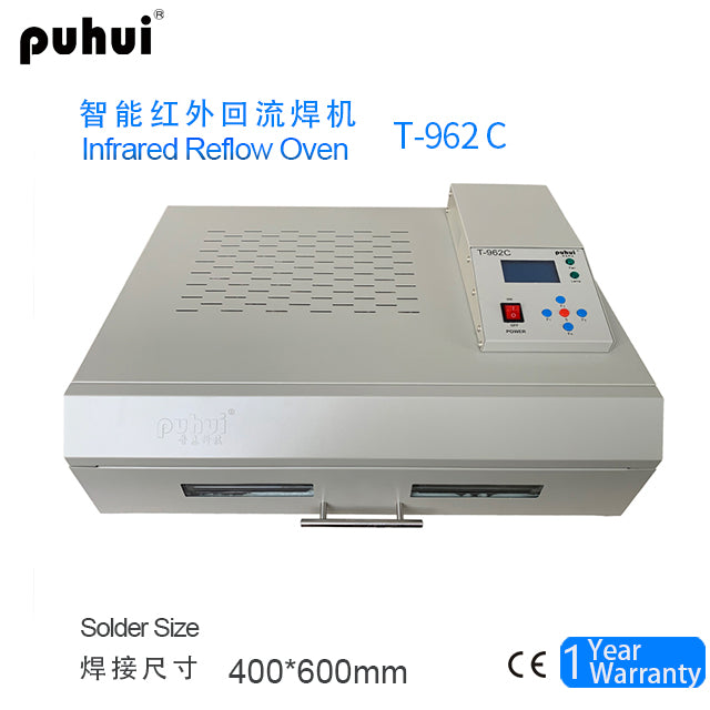 Large Solder Area Infrared Reflow Oven T-962C