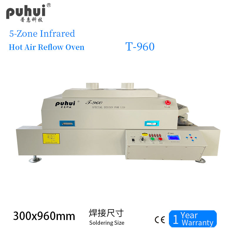 Channel Reflow Oven T-960