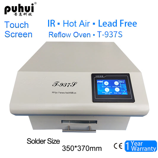IR Hot Air Touch Screen Reflow Oven T-937S