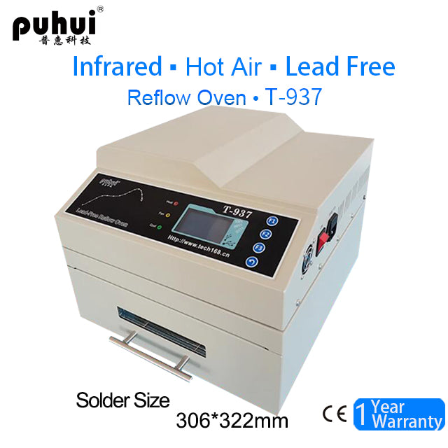 Infrared Hot Air Lead Free Reflow Oven T-937