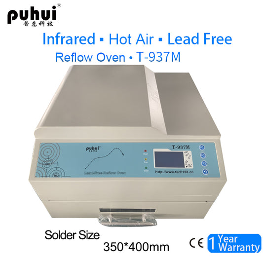 Infrared Hot Air lead Free Reflow Oven T-937M