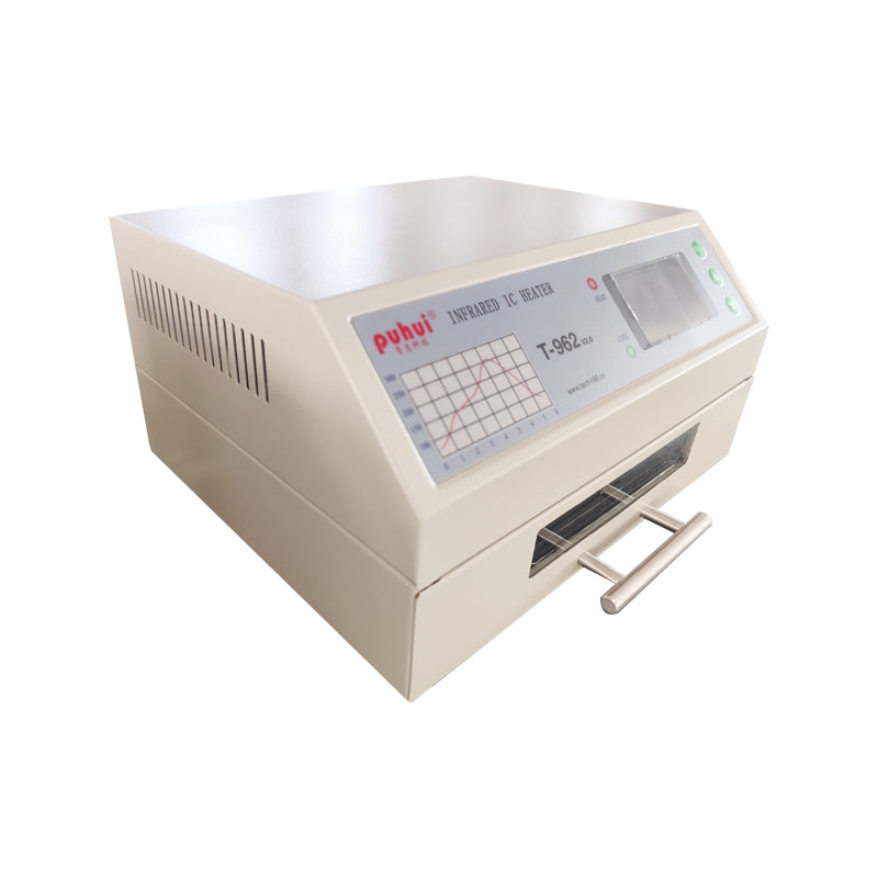 Newest Puhui Smt Mini Reflow Oven T-962v2.0 Infrared Ic Heater For PCB Soldering