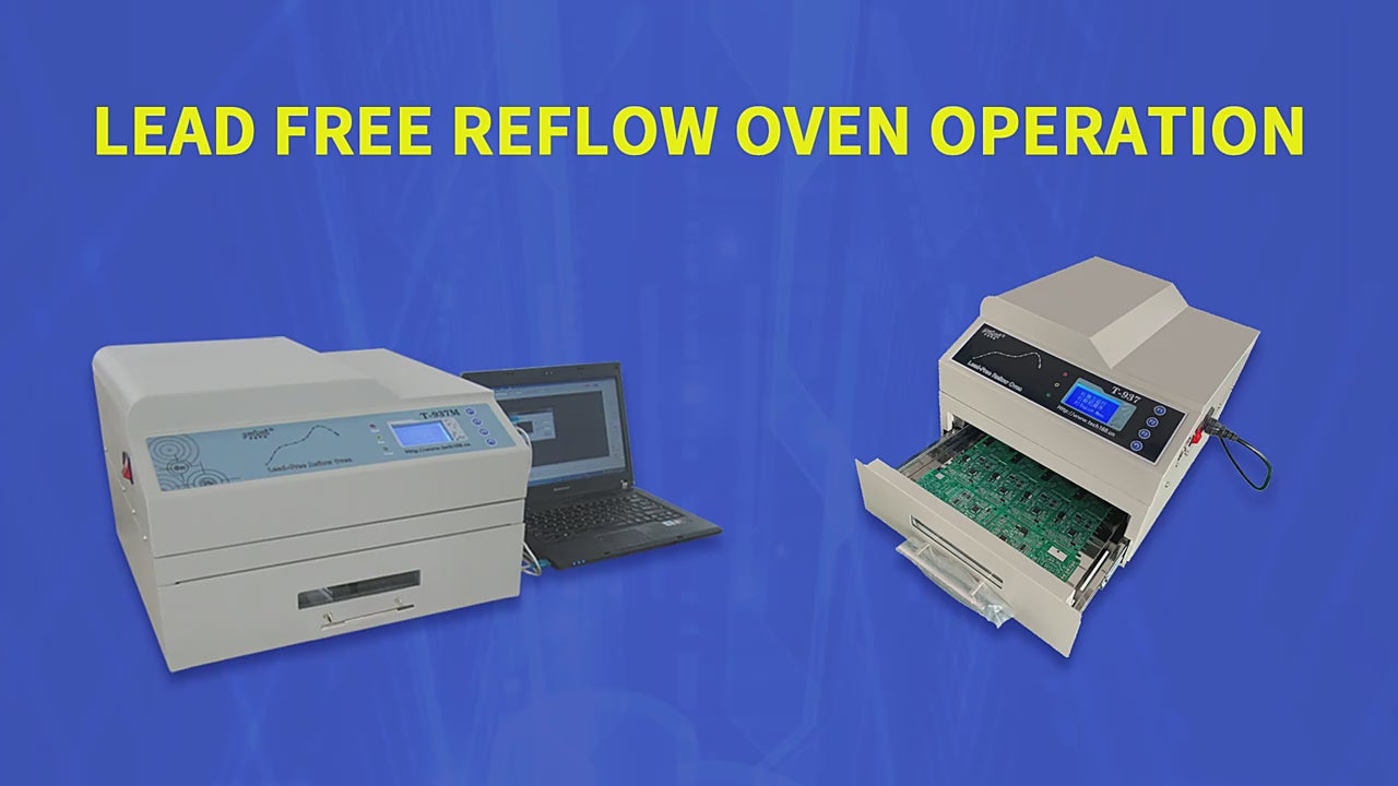 Infrared Hot Air lead Free Reflow Oven T-937M – Puhui Electric Technology